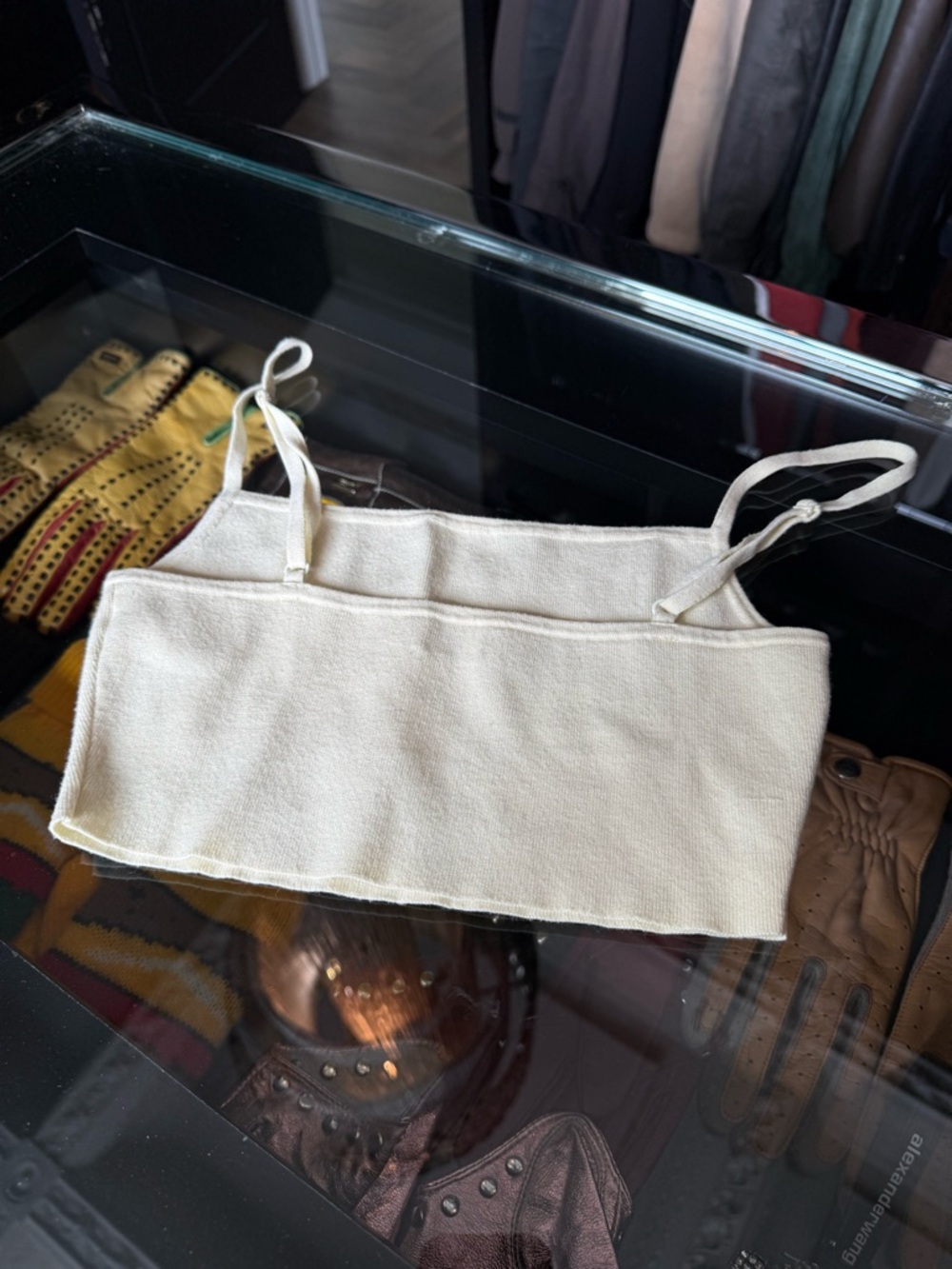 Aritzia Sunday Best Crop Tank Top - Picture 8 of 9